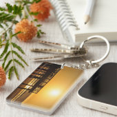Pismo Pier in de zon Sleutelhanger (Voorkant Rechts)