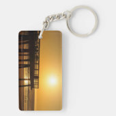 Pismo Pier in de zon Sleutelhanger (achterkant)