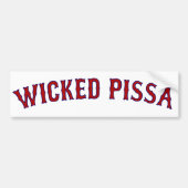 Pissa Bumpersticker (Voorkant)