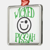 Pissah. Metalen Ornament (Links)