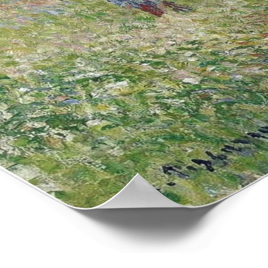 Pissarro - Apple Trees bij Eragny 1894 Poster (Hoek)