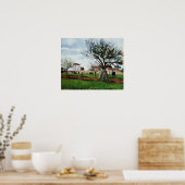 Pissarro - Apple Trees bij Pontoise Poster (Keuken)