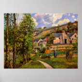 Pissarro Art Work Landschap Poster (Voorkant)