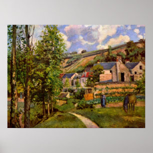 Pissarro Art Work Landschap Poster