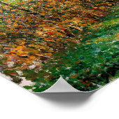 Pissarro - Automne Peupliers Eragny , Autumn Popla Poster (Hoek)