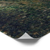 pissarro - bather in de Bossen Poster (Hoek)