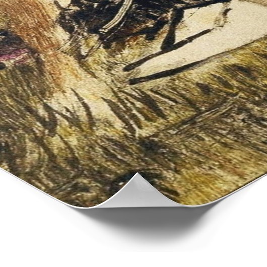 Pissarro - Bathers 1895 Poster (Hoek)