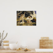 Pissarro - Bathers 1895 Poster (Keuken)