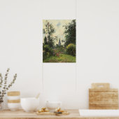 Pissarro - Bazincourt Steeple 1895 Poster (Keuken)