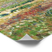 Pissarro - beemdje met een paarse troebeler poster (Hoek)