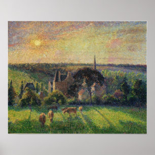 Pissarro - bij Eragny 1897 Poster