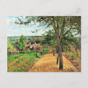 Pissarro - Boomgaarden van Louveciennes, kunst, Briefkaart