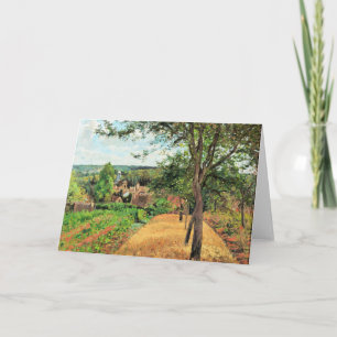 Pissarro - Boomgaarden van Louveciennes, kunst, Kaart