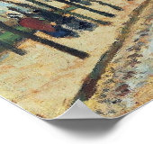 Pissarro - Boulevard Des Fosses Pontoise 1872 Poster (Hoek)