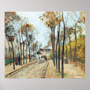 Pissarro - Boulevard Des Fosses Pontoise 1872 Poster