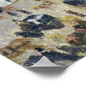 Pissarro - Boulevard Des Italiens Morning Sunlight Poster (Hoek)