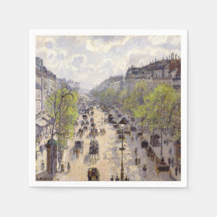 Pissarro - Boulevard Montmartre, lente Servet