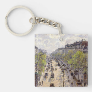 Pissarro - Boulevard Montmartre, lente Sleutelhanger
