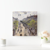 Pissarro - Boulevard Montmartre, lente Vierkante Klok (Huis)