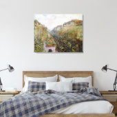 Pissarro - Boulevard Montmartre , Mardi Gras Canvas Afdruk (Insitu (Slaapkamer))