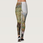 Pissarro - Boulevard Montmartre , Mardi Gras Leggings (Achterkant)