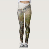 Pissarro - Boulevard Montmartre , Mardi Gras Leggings (Voorkant)