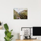 Pissarro - Boulevard Montmartre , Mardi Gras Poster (Thuiskantoor)