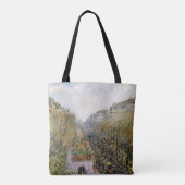 Pissarro - Boulevard Montmartre , Mardi Gras Tote Bag (Achterkant)