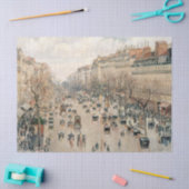 Pissarro - Boulevard Montmartre, Middagzon Tissuepapier (Craft)