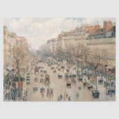 Pissarro - Boulevard Montmartre, Middagzon Tissuepapier (Voorkant)