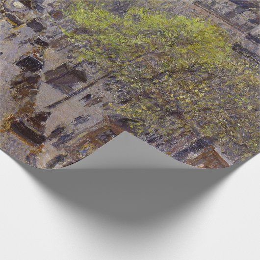 Pissarro - Boulevard Montmartre - Spring Cadeaupapier (Hoek)