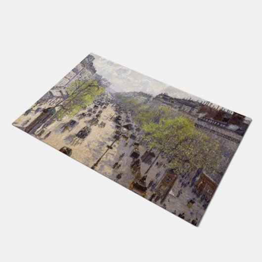 Pissarro - Boulevard Montmartre - Spring Deurmat (Schuin)