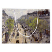 Pissarro - Boulevard Montmartre - Spring Groot Cadeauzakje (Achterkant)