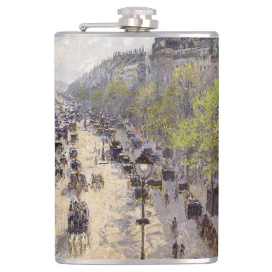 Pissarro - Boulevard Montmartre - Spring Heupfles (Voorkant)