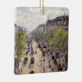 Pissarro - Boulevard Montmartre - Spring Keramisch Ornament (Rechts)