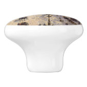 Pissarro - Boulevard Montmartre - Spring Keramische Knop (Zijkant)