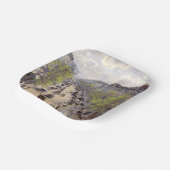 Pissarro - Boulevard Montmartre - Spring Papieren Bordje (Gebogen)