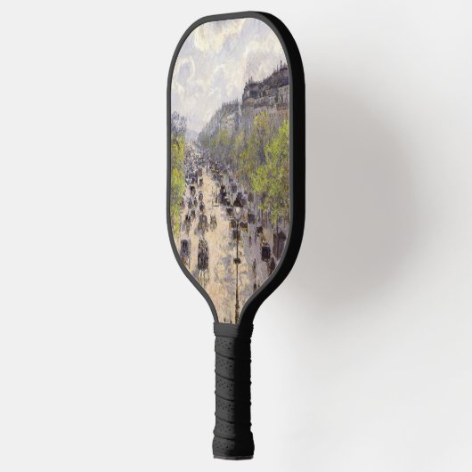 Pissarro - Boulevard Montmartre - Spring Pickleball Paddle (Links)