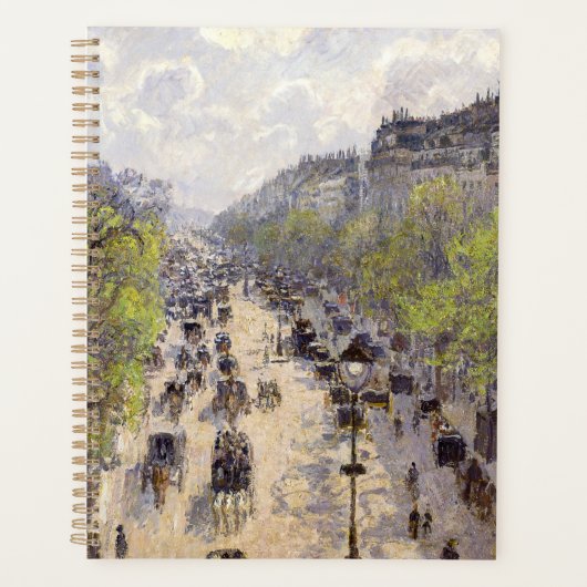 Pissarro - Boulevard Montmartre - Spring Planner (Voorkant)