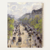 Pissarro - Boulevard Montmartre - Spring Planner (Achterkant)