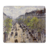 Pissarro - Boulevard Montmartre - Spring Snijplank (Voorkant)