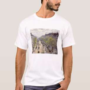 Pissarro - Boulevard Montmartre - Spring T-shirt