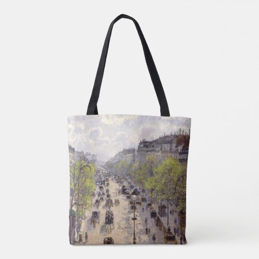 Pissarro - Boulevard Montmartre - Spring Tote Bag (Achterkant)