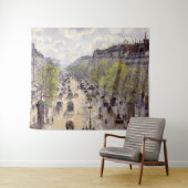 Pissarro - Boulevard Montmartre - Spring Wandkleed (In Situ (horizontaal))