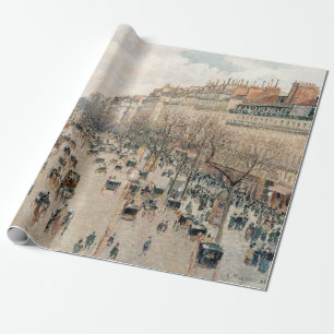 Pissarro - Boulevard Montmartre, vanmiddag Sun Cadeaupapier