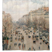 Pissarro - Boulevard Montmartre, vanmiddag Sun Douchegordijn (Voorkant)