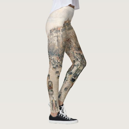 Pissarro - Boulevard Montmartre, vanmiddag Sun Leggings (Rechts)