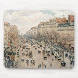Pissarro - Boulevard Montmartre, vanmiddag Sun Muismat