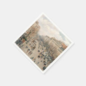 Pissarro - Boulevard Montmartre, vanmiddag Sun Servet (Hoek)