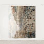 Pissarro - Boulevard Montmartre, vanmiddag Sun Wandkleed (Voorkant)